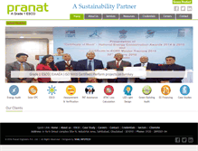 Tablet Screenshot of pranat.in